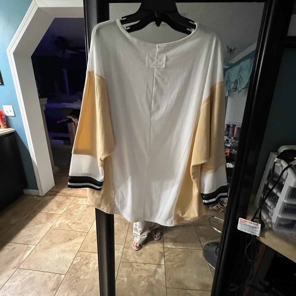 Colorblock Long Sleeve Top